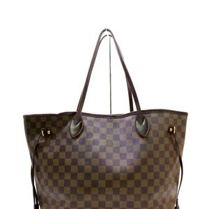 Pre loved LV Ebene Damier Neverfull.